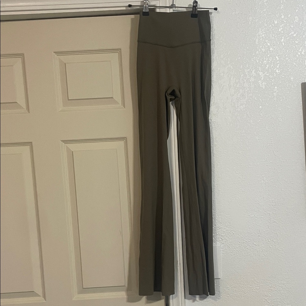 VSX TanWide-Leg High-Rise Sport Leggings